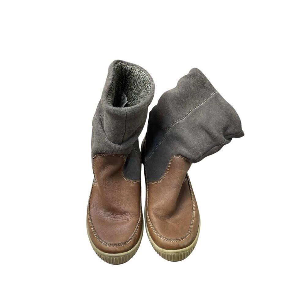 Tara M Combat Fashion Cozy Boots Women's Size US 8 Waterproof - Picture 2 of 8